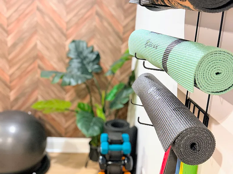 Do you love yoga, stretching or mobility training. You've got all the equipment you could need to keep up your routine!