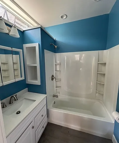 Freshly remodeleted bathroom