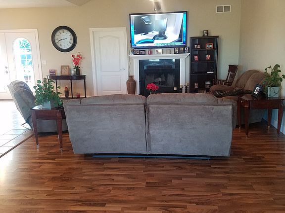 Living room from front door