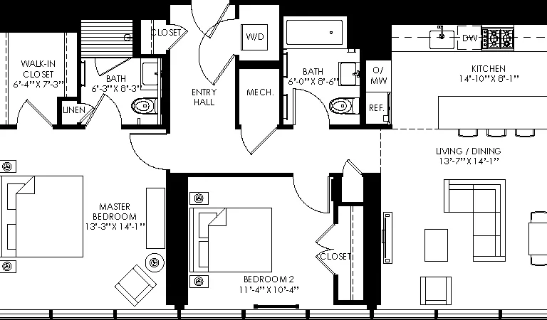 Apartments at Westlight — Photo 39
