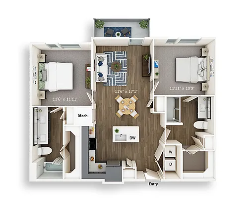 Floor plan B2