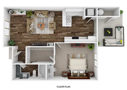 Floor plan Homestead