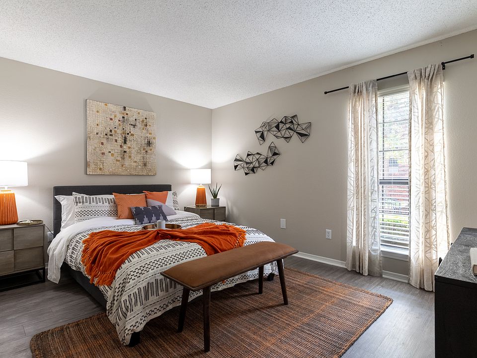 Bedroom with Large Window