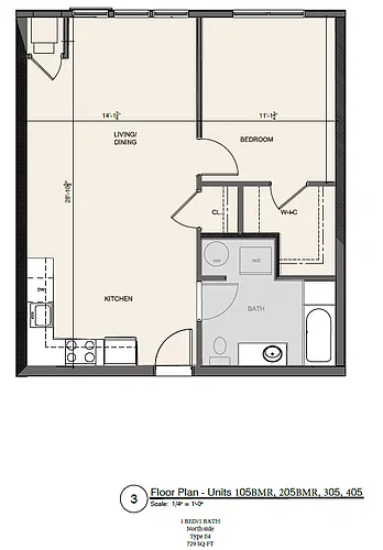 Floor plan Type E4