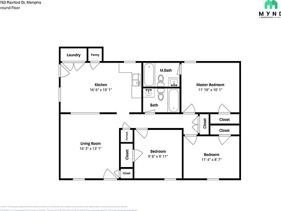 2nd image of 3763 Rainford Dr