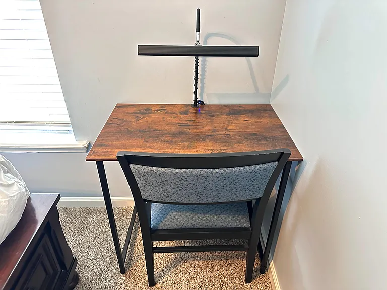 Dedicated work nook.
