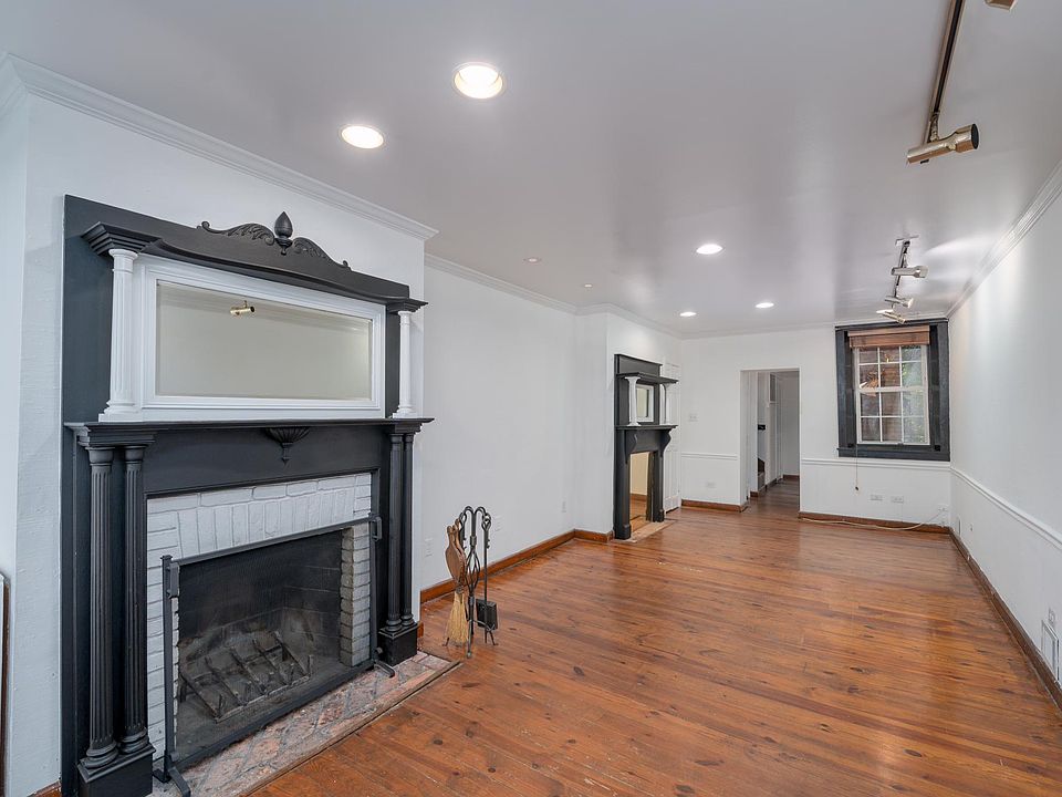 Fireplace in the Living Room