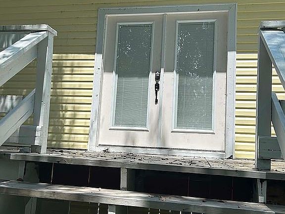 Front doors
