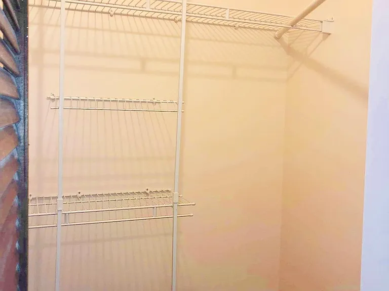Walking Closet with Shelving