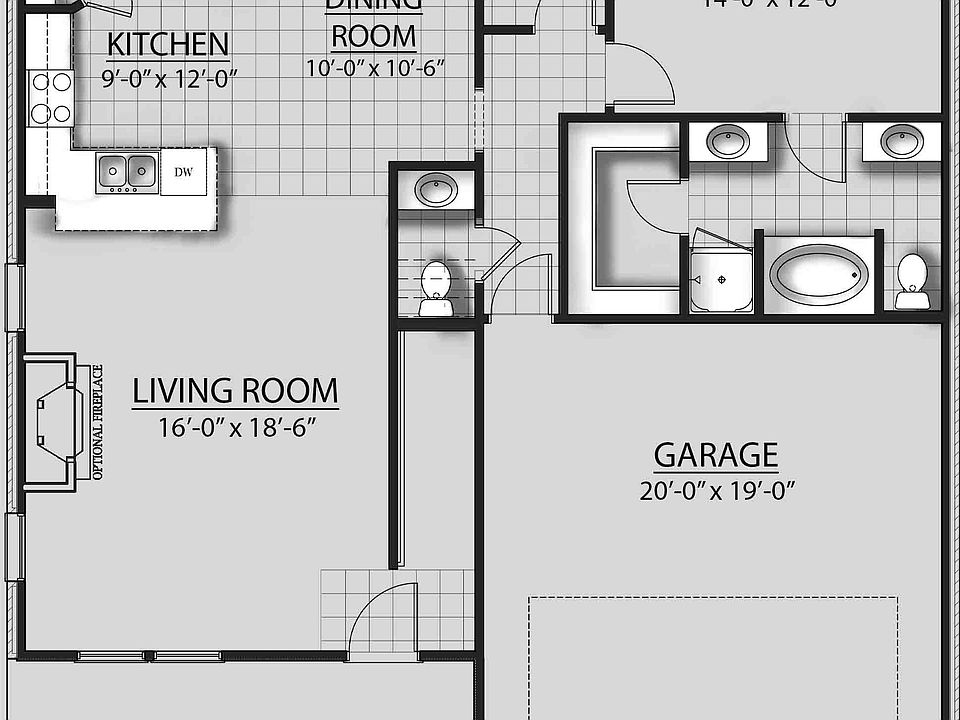 Willowbrook IV A - Open Floor Plan - DSLD Homes