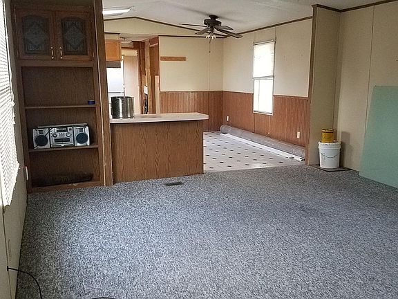 living room and kitchen