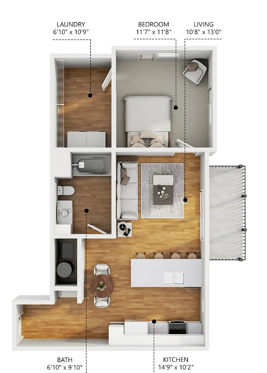 Floor plan A1