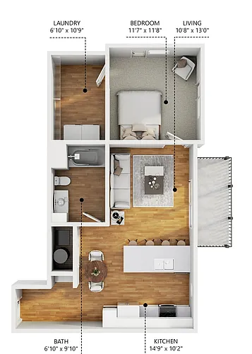 Floor plan A1
