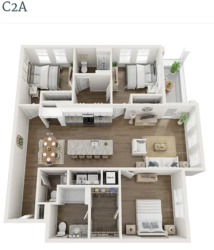 Floor plan C2A