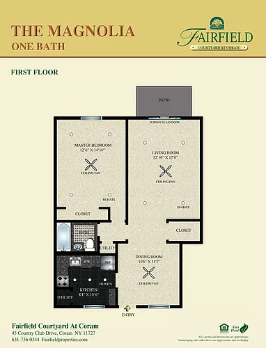 Floor plan Magnolia