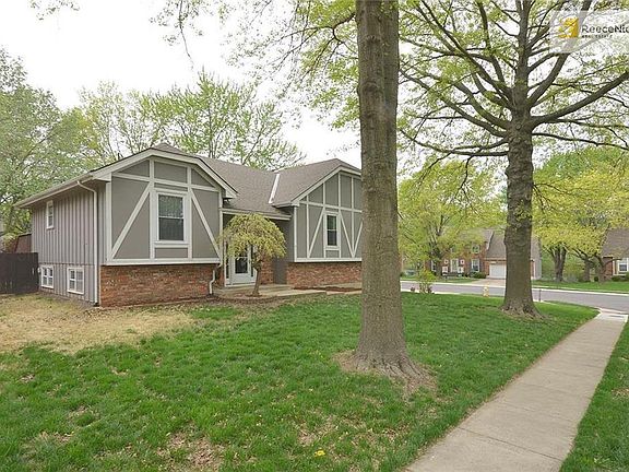 Corner lot with mature trees