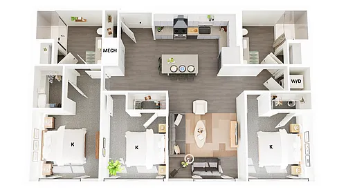 Floor plan C1