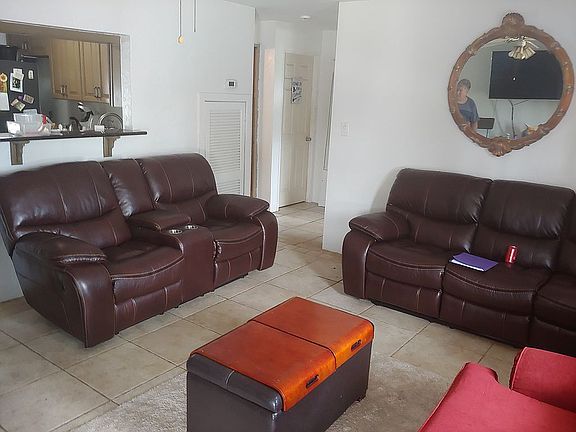 Living room with bar