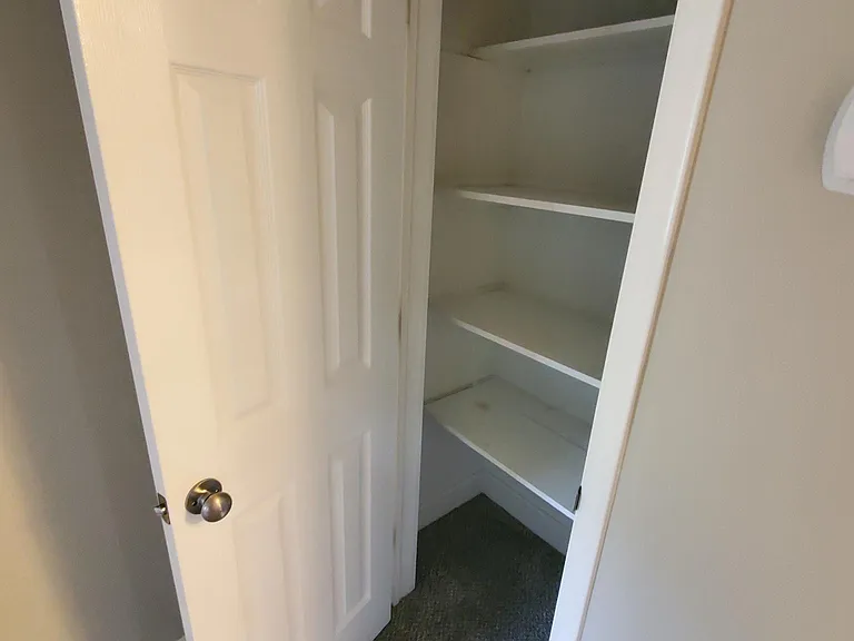 Hallway linen closet