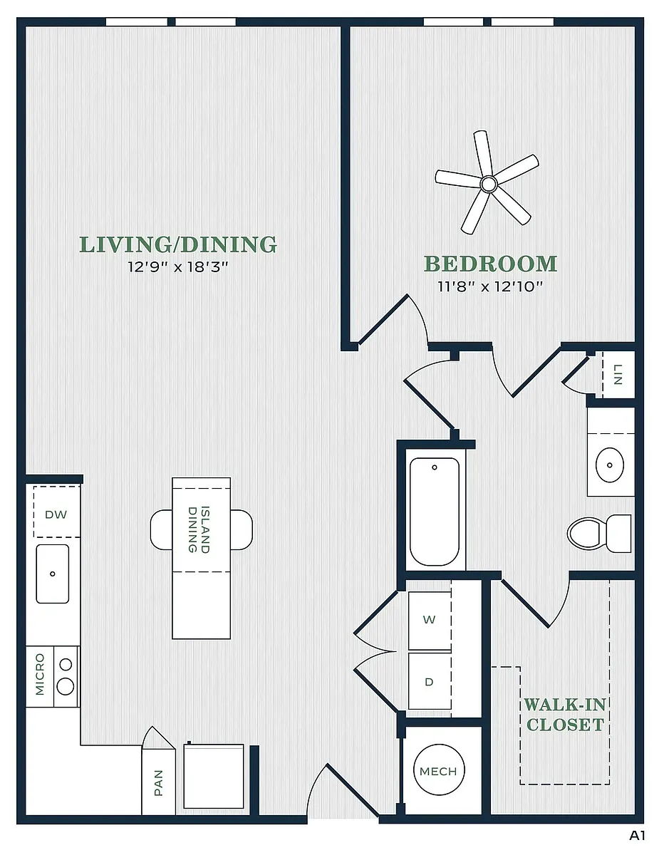 Floor plan A1