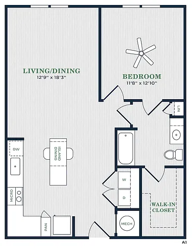 Floor plan A1