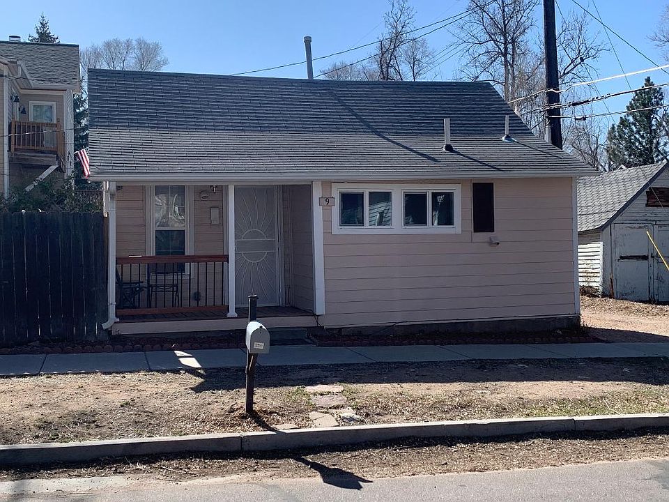 Front of property, off street parking behind.