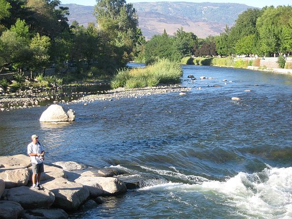 Looking left from condo windows