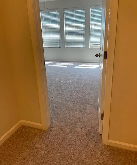 Walking into master bedroom