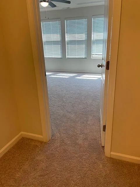 Walking into master bedroom