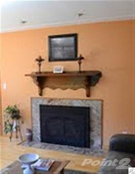 Custom, marble gas fire place