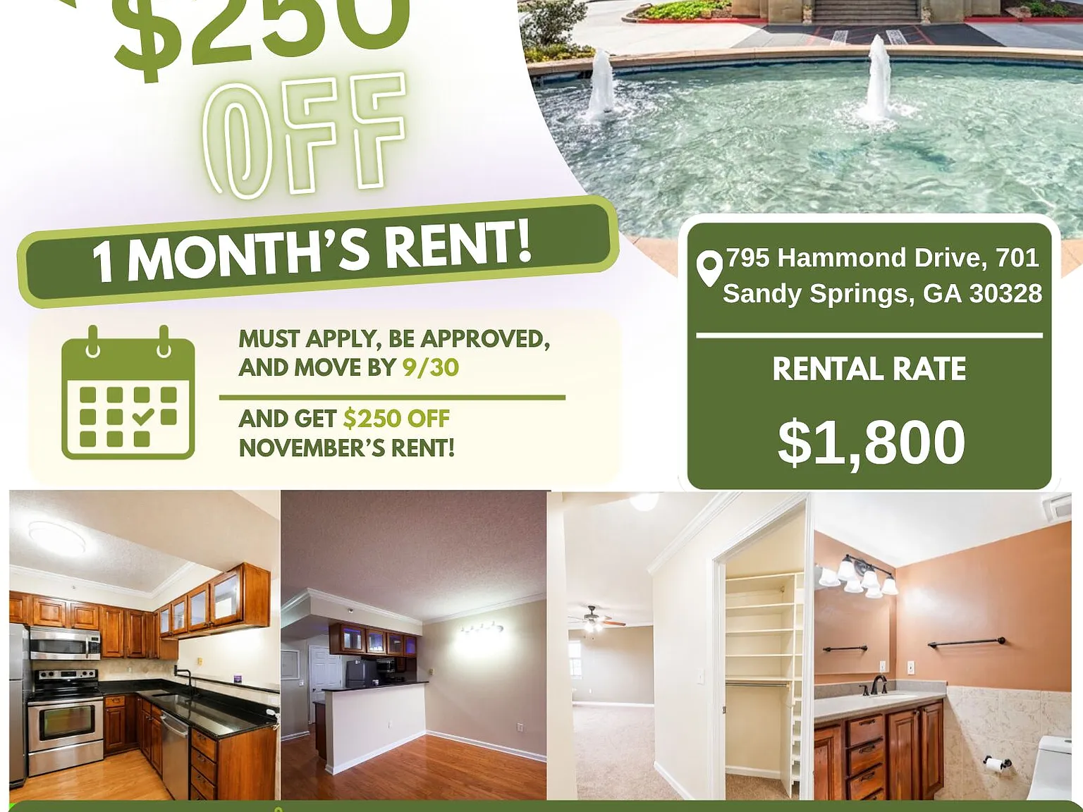 2 bed, 1.0 bath, 958 sqft, $1,800 — Photo 1