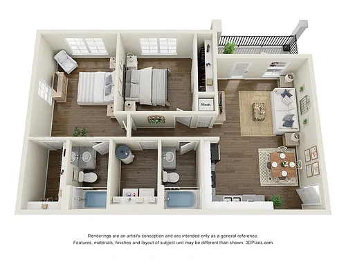 Floor plan B1
