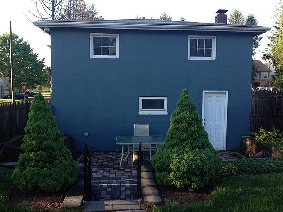Paver Patio and Garage