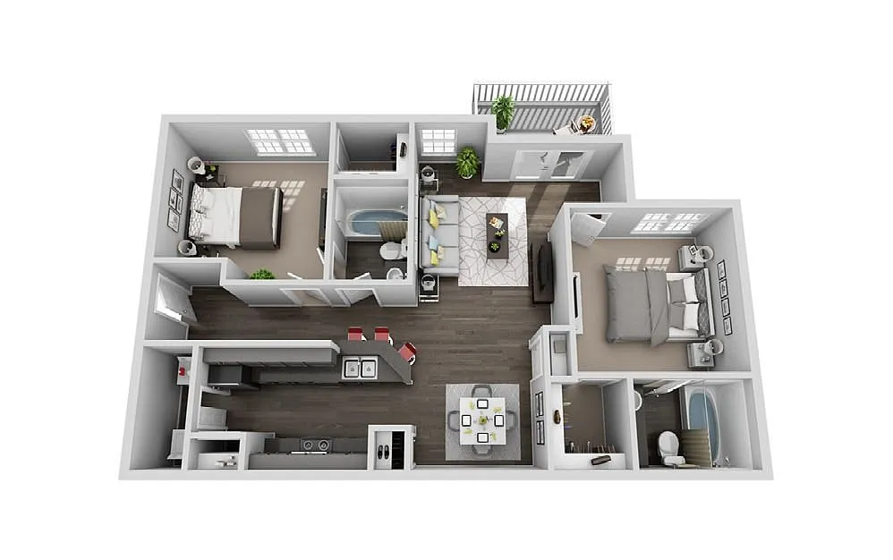 Floor plan B1