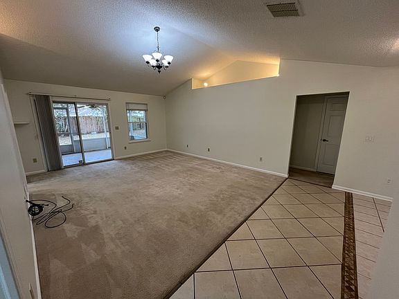 Living room and foyer