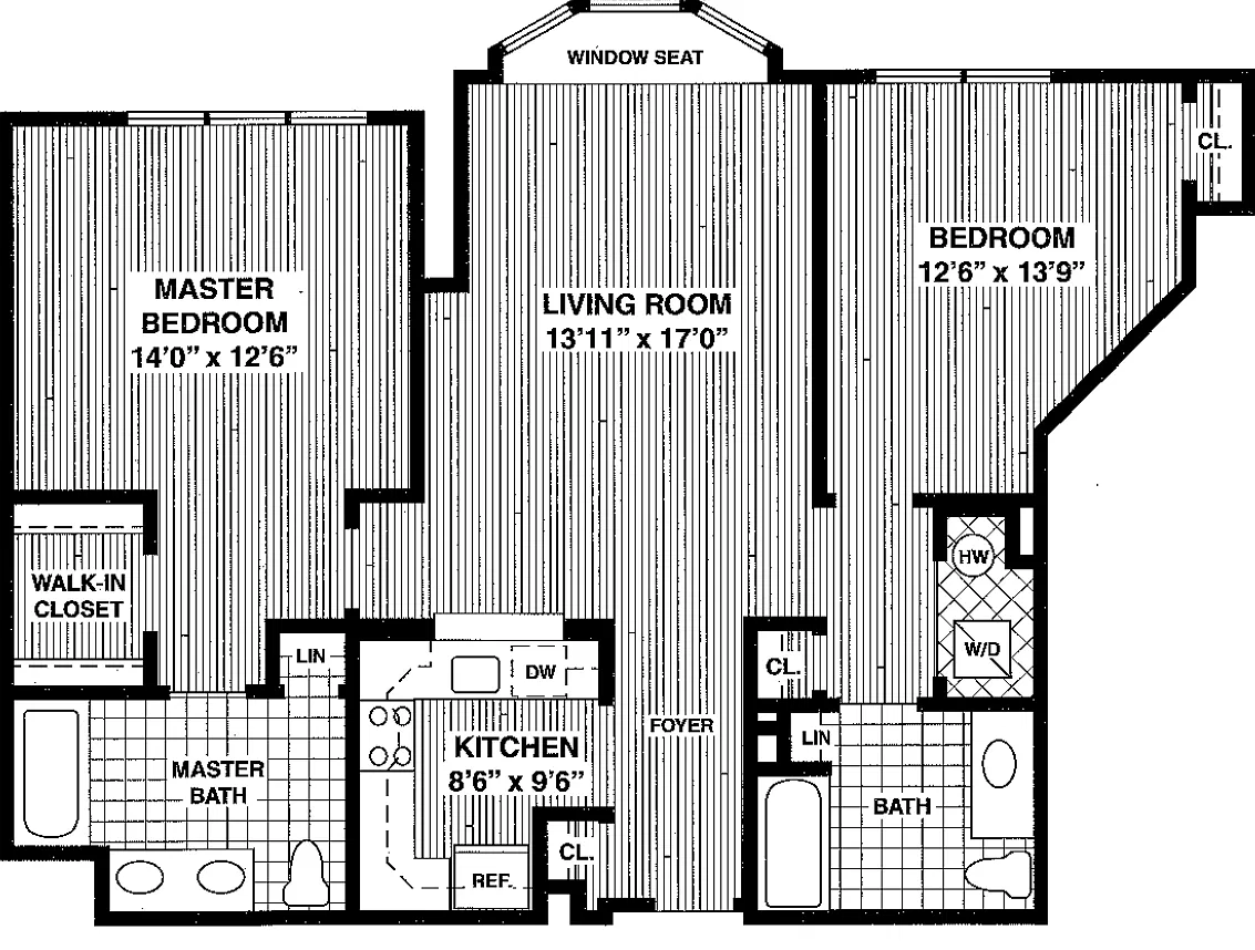 2 bed, 1247 sqft, $3,500 — Photo 1
