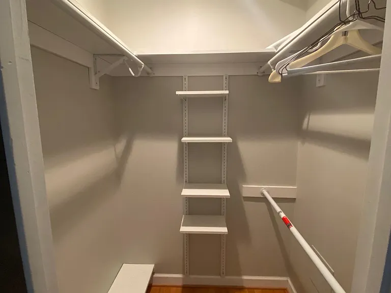 2nd Floor Bedroom 1 walk-in closet