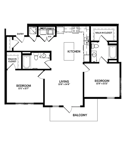 Floor plan The Strip