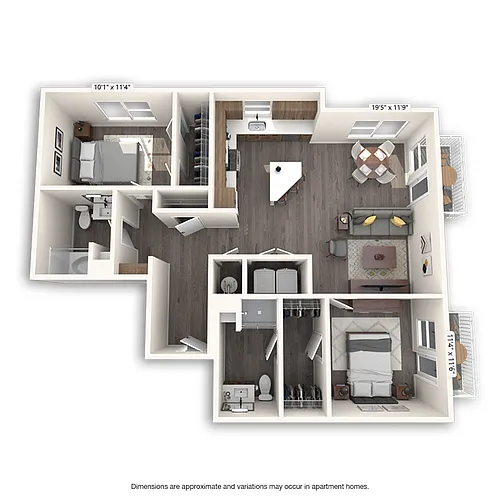 Floor plan Marion