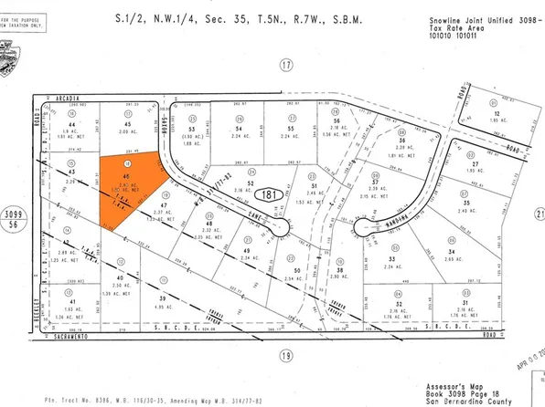 0 Saxon Ln Lot 46, Phelan, CA 92371