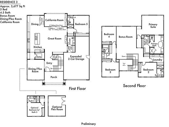 Residence 3 floorplan