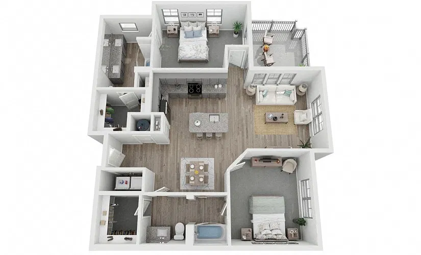 Floor plan B3