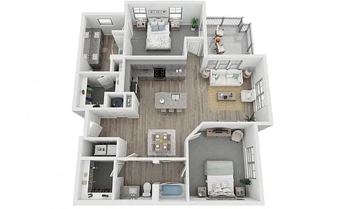 Floor plan B3