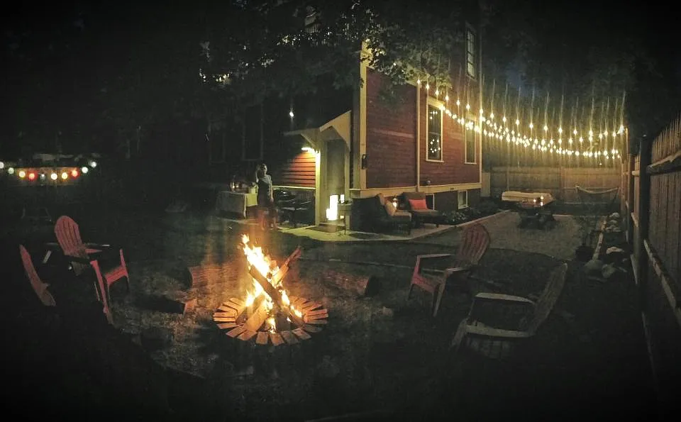 Backyard Campfire