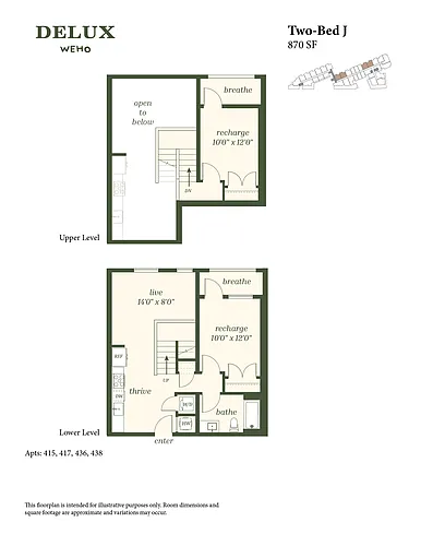 Floor plan B1