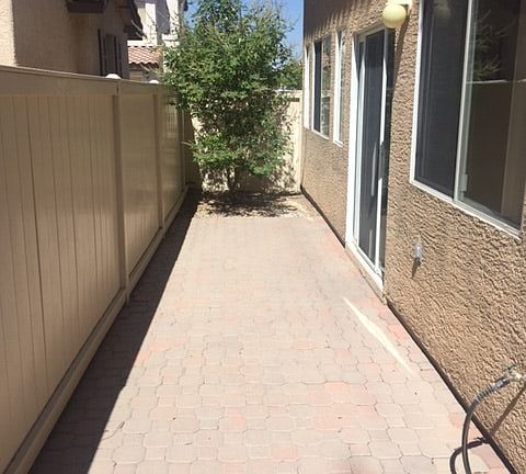 side of the house