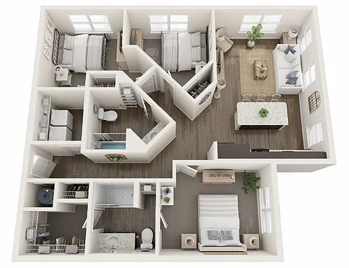 Floor plan C1 50