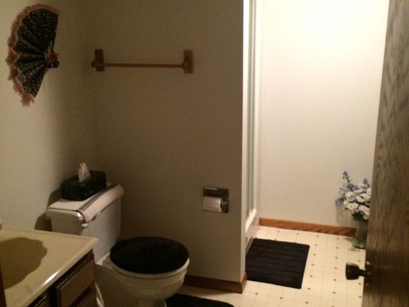  Basement bathroom w/Shower