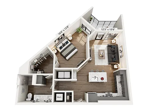 Floor plan The Niche