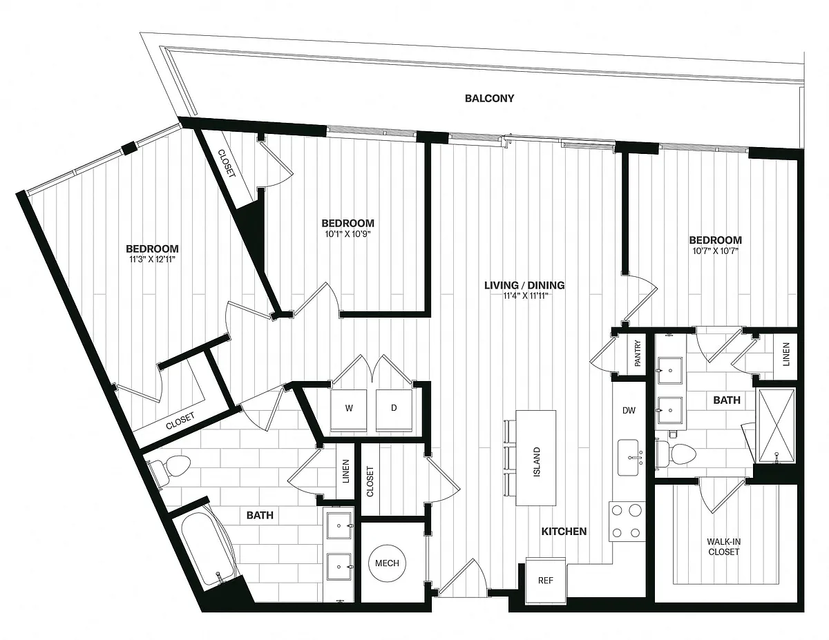 Floor plan C1